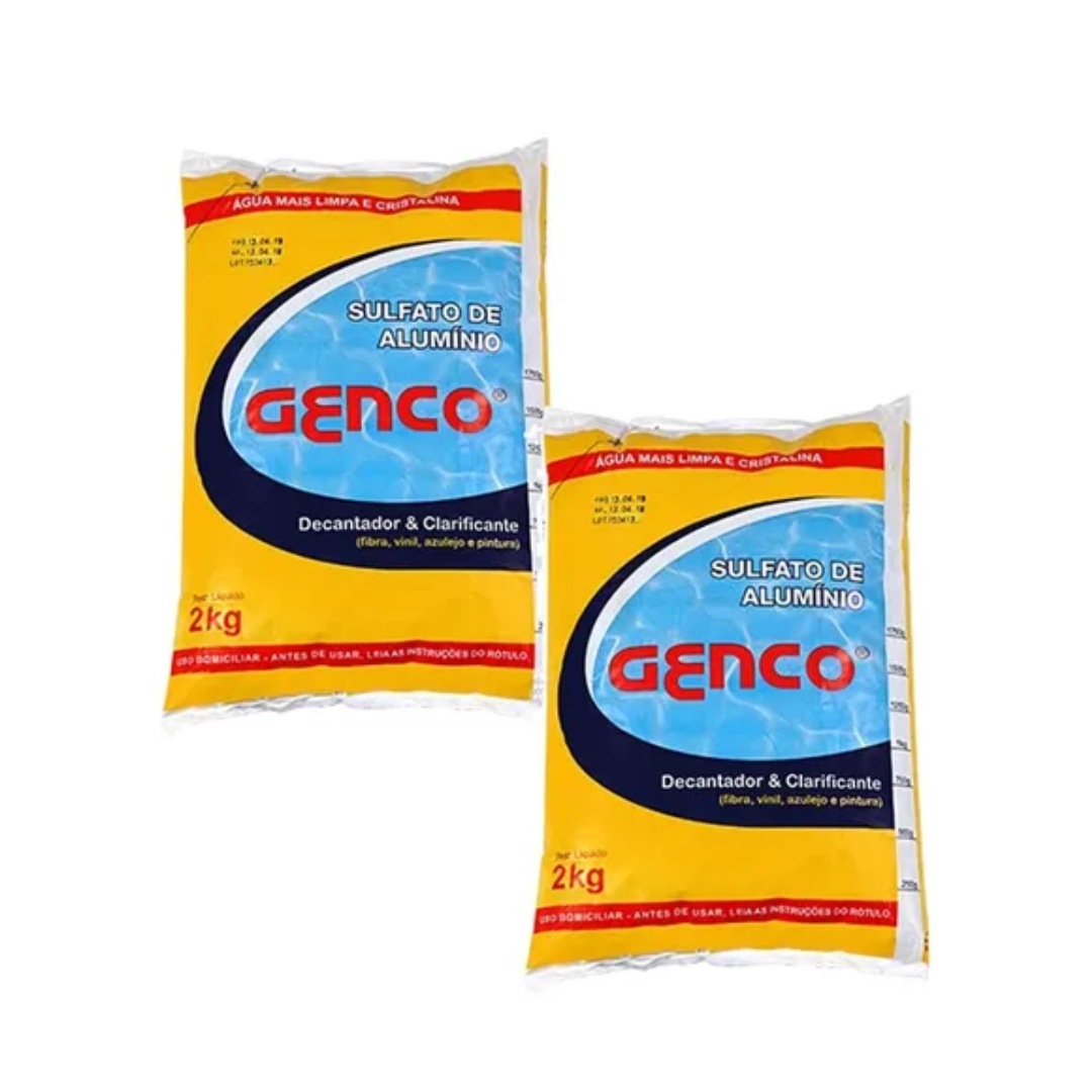 SULFATO DE ALUMINIO GENCO 2KG