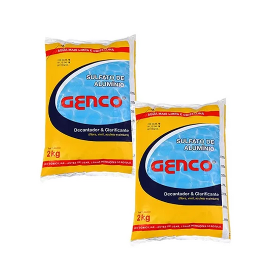 SULFATO DE ALUMINIO GENCO 2KG