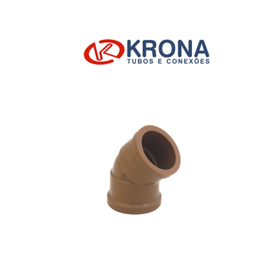 COTOVELO 45º SOLDÁVEL - KRONA