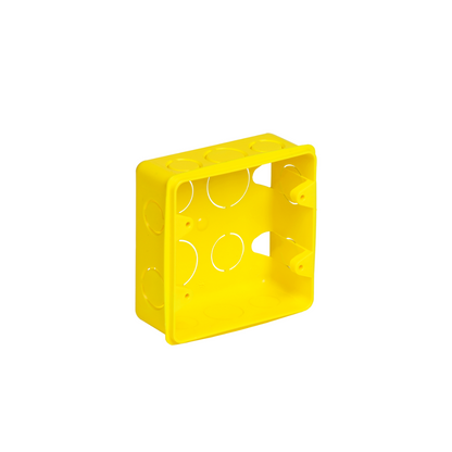 CAIXA DE LUZ OCTOGONAL 4X4 - AMARELO