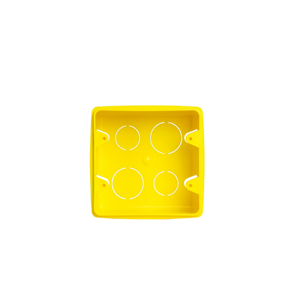 CAIXA DE LUZ OCTOGONAL 4X4 - AMARELO