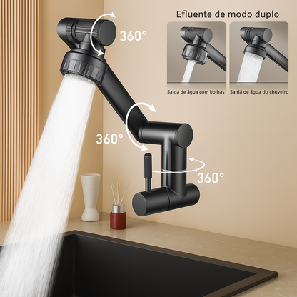 Torneira 360º BlackFlow