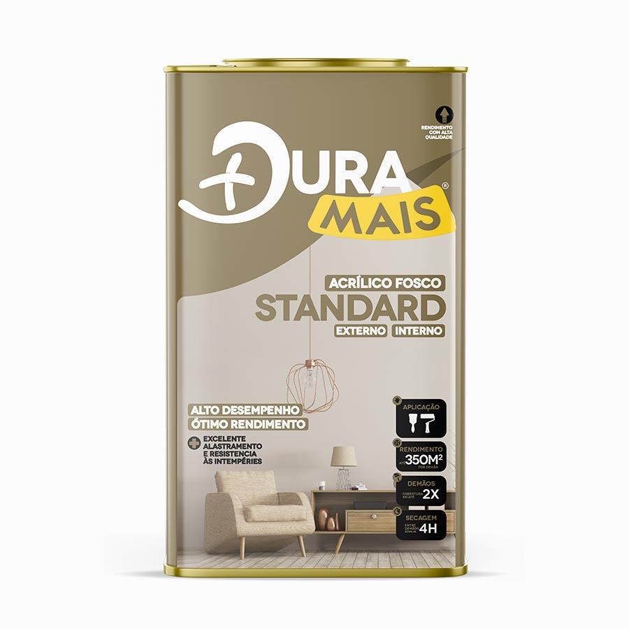 DURA MAIS STANDARD 18L BRANCO/CORES